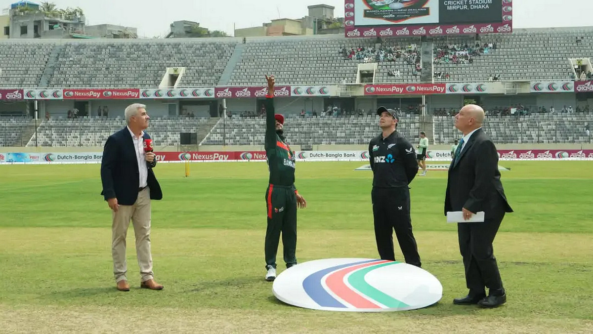 চলছে বাংলাদেশ বনাম নিউজিল্যান্ড ম্যাচ: টস শেষ, জানুন ফলাফল