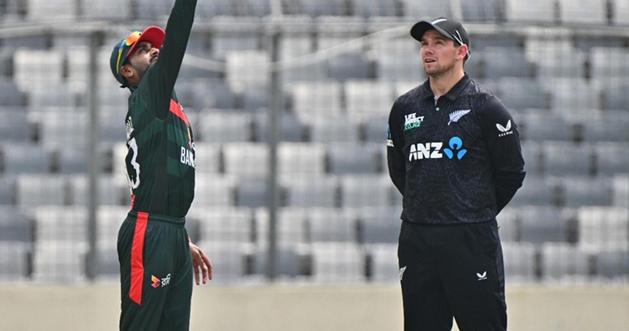 চলছে বাংলাদেশ বনাম নিউজিল্যান্ড দ্বিতীয় ওয়ানডে: সরাসরি দেখুন Live