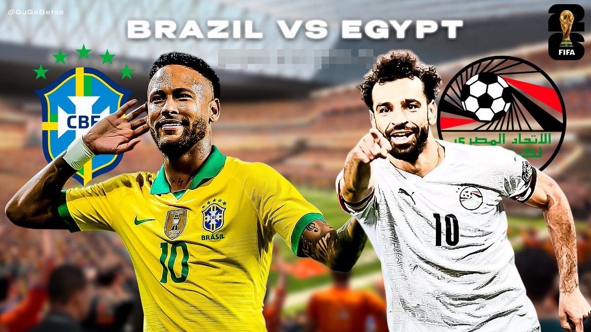 সকালে ব্রাজিল বনাম মিশর লাইভ ম্যাচ: সরাসরি দেখার উপায় ও সময়সূচি