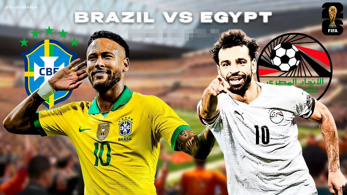 সকালে ব্রাজিল বনাম মিশর লাইভ ম্যাচ: সরাসরি দেখার উপায় ও সময়সূচি