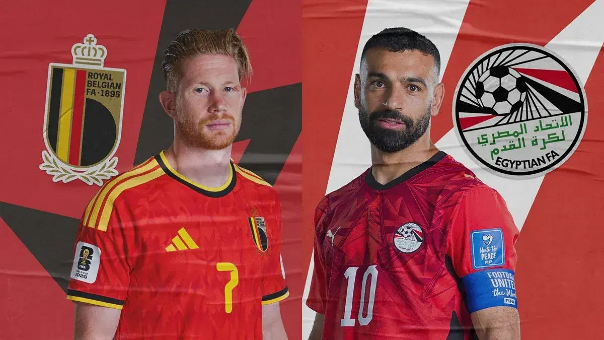 বেলজিয়াম বনাম মিশর: লাইভ দেখার উপায় ও সময়সূচি