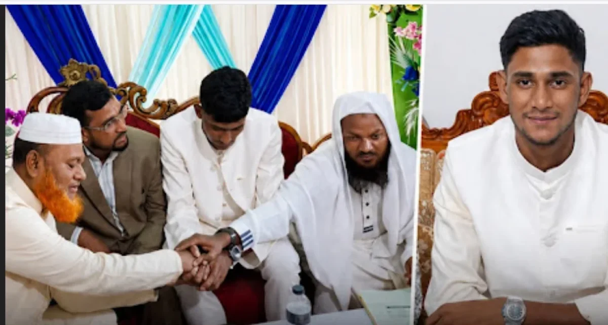 ইনজুরিতে ছিটকে গিয়ে বিয়ে সারলেন নাহিদ রানা