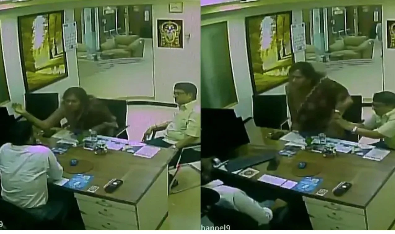 ব্যাংক কর্মকর্তাকে চড় মারলেন সাবেক মন্ত্রীর মেয়ে