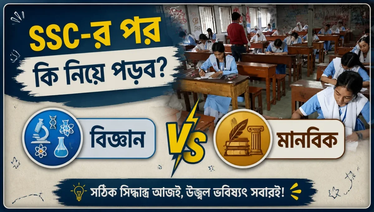 SSC-র পর কি নিয়ে পড়ব? বিজ্ঞান নাকি মানবিক