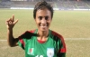 বাংলাদেশের প্রথম নারী ফুটবলার হিসেবে নতুন এক রেকর্ডে নাম লেখালেন সাবিনা