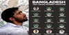 ঢাকা টেস্টের স্কোয়াড থেকে একজনকে বাদ দিয়ে ১৯ সদস্যের দল ঘোষণা করলো বিসিবি