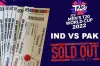 ইতিহাস: কয়েক ঘণ্টার মধ্যেই বিক্রি হয়ে গেল ভারত-পাকিস্তান ম্যাচের টিকেট