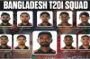 চমক দিয়ে আফগানিস্তানের বিপক্ষে বাংলাদেশের ১৬ সদস্যের টি-টোয়েন্টি দল ঘোষণা