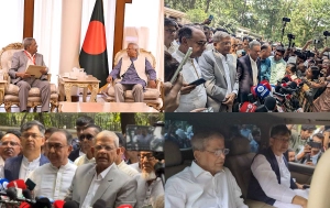 বিএনপির হতাশা: “আমরা একেবারেই সন্তুষ্ট নই”—বৈঠক শেষে বললেন মির্জা ফখরুল
