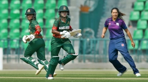 বিশ্বকাপ বাছাইয়ে শারমিনের ফিফটি, চাপ সামলে ঘুরে দাঁড়ালো বাংলাদেশ