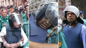 দীপু মনি ও পলকের ফাঁসির দাবিতে উত্তাল আদালত চত্বর