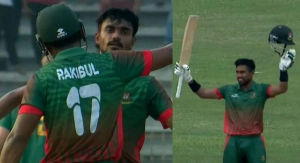 শেষ ওভারে বদলে গেল ম্যাচের দৃশ্যপট, ব্যর্থ আকবরদের প্রচেষ্টা