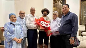 দুই ম্যাচের লড়াইয়ে ঢাকায় হামজা, ফিরে এলেন দেশের টানে