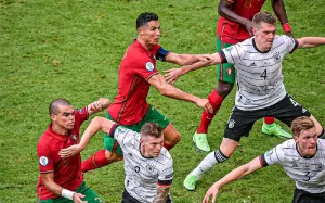 রোনালদোর গোলেই ফাইনালে পর্তুগাল, জার্মানির স্বপ্নভঙ্গ
