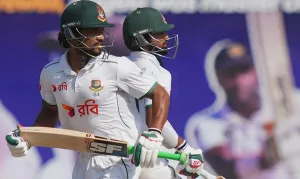 গলেতে নাটকীয় লড়াই, শ্রীলঙ্কাকে বড় রানের টার্গেট দিল বাংলাদেশ