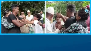 রাস্তায় প্রেম যুদ্ধ! কেউ বলছেন প্রেমিকা, কেউ স্ত্রী দাবি করছেন (ভিডিওসহ)