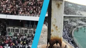 ফুটবল উৎসবেই মৃত্যু, গ্যালারি ভেঙে প্রাণ গেল এমসি আলজার ভক্তের