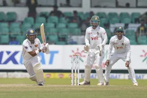 বাংলাদেশ বনাম শ্রীলঙ্কা: দ্বিতীয় টেস্টে দ্বিতীয় দিনের খেলা শেষ
