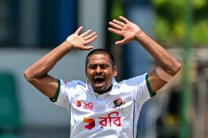 তাইজুলের ৫ উইকেট, অল-আউট শ্রীলঙ্কা