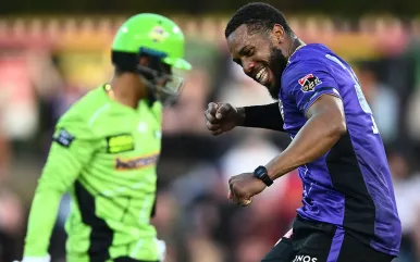 BBL- হোবার্ট হারিকেনস বনাম সিডনি থান্ডার:শেষ রিশাদদের ম্যাচ জানুন ফলাফল