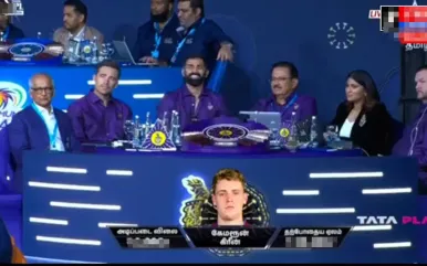 আইপিএল নিলাম ২০২৬: রেকর্ড দামে দল পেলেন ক্যামেরন গ্রিন সরাসরি দেখুন Live