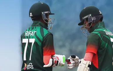 বাংলাদেশ বনাম পাকিস্তান সেমিফাইনাল: লড়াকু টার্গেট দিল বাংলাদেশ