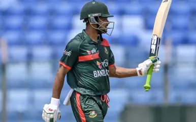 লিটন ও শান্তর জুটিতে বড় রানের টার্গেট দিল বাংলাদেশ