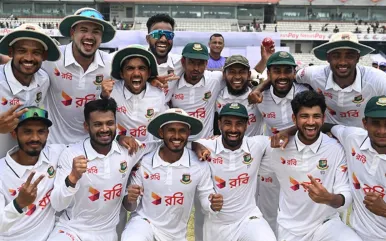 আইসিসি টেস্ট র‍্যাংকিংয়ে বাংলাদেশের ইতিহাস, পেছনে ফেললো পাকিস্তানকে