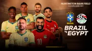 ব্রাজিল বনাম মিশর: কবে, কখন ম্যাচ জানুন সময়সূচি