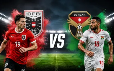 অস্ট্রিয়া বনাম জর্ডান ম্যাচ: লাইভ দেখার সহজ উপায়