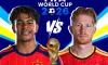 রাতে স্পেন বনাম বেলজিয়াম কোয়ার্টার ফাইনাল: লাইভ দেখার উপায় ও সময়সূচি